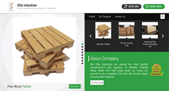 Desktop Screenshot of elitewoodenpacking.com