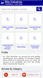 Mobile Screenshot of elitewoodenpacking.com